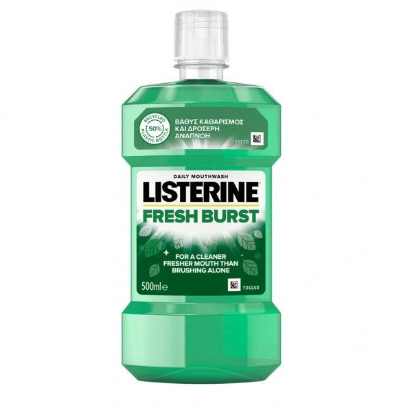Listerine Apa Gura Fresh Burst 500ml 6/bax