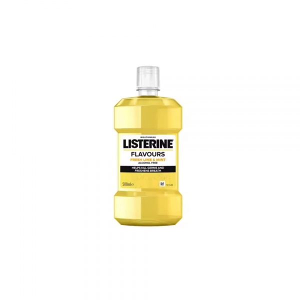 Listerine Apa Gura Fresh Lime&mint 500ml 6/bax