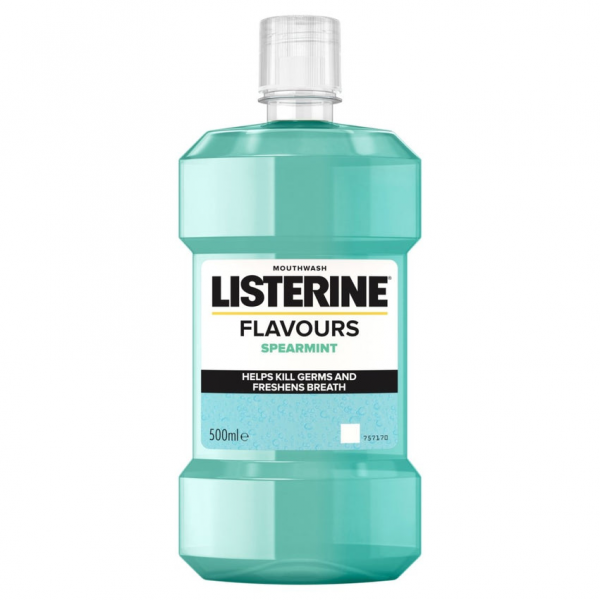 Listerine Apa Gura Spearmint 500ml 6/bax