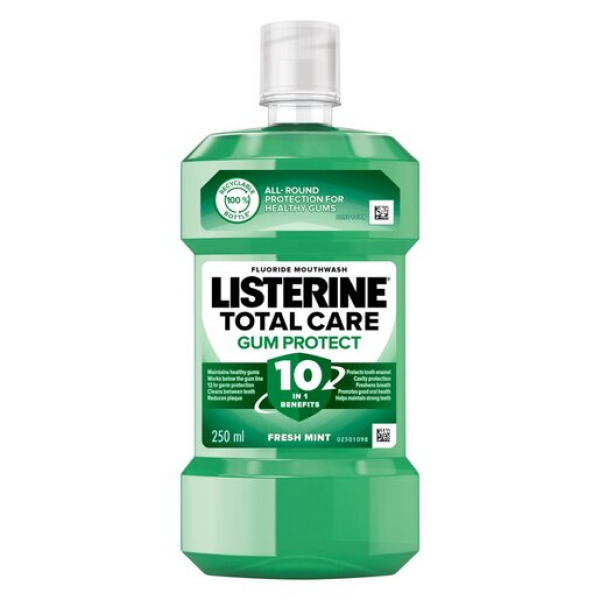 Listerine Apa Gura Total Care Gum Protect Fresh Mint 250ml 12/bax