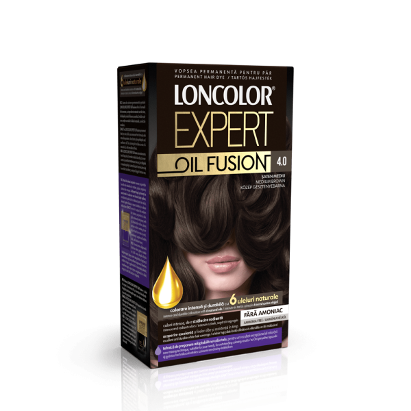 Loncolor Expert Oil Fusion Vopsea Par 4.0 Saten Mediu 5/bax