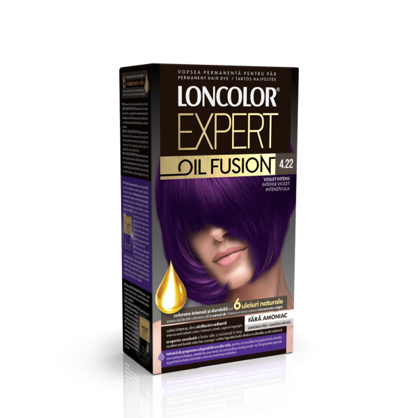 Loncolor Expert Oil Fusion Vopsea Par 4.22 Violet Inchis 5/bax