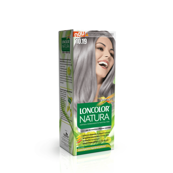 Loncolor Natura Vopsea Par 10.19 Blond Argintiu 12/bax