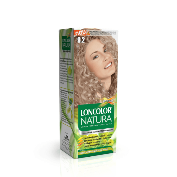 Loncolor Natura Vopsea Par 9.2 Blond Irizat 12/bax