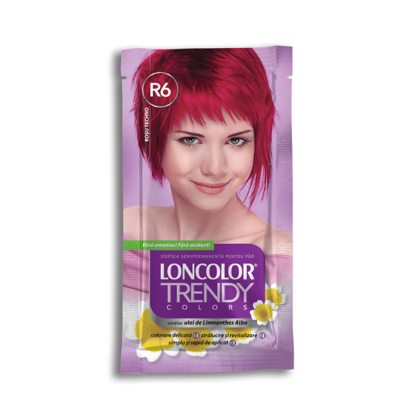 Loncolor Trendy Nuantator Par R6 Rosu Techno 2x25ml 10/bax