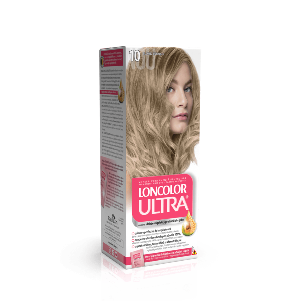 Loncolor Ultra Vopsea Par 10 Blond Cenusiu 12/bax