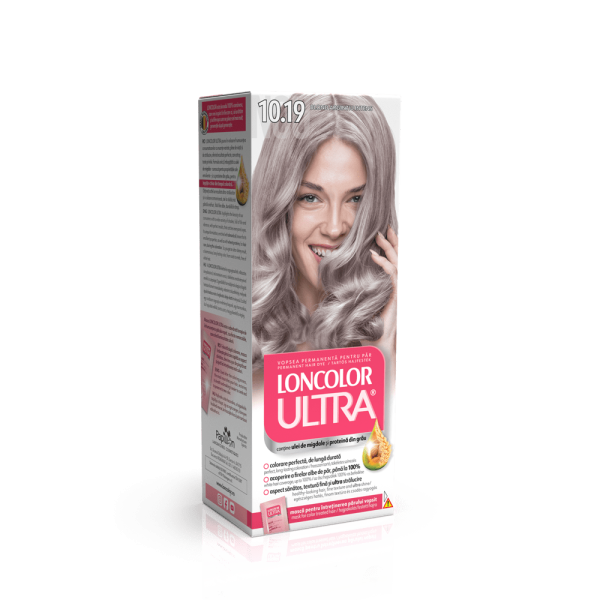 Loncolor Ultra Vopsea Par 10.19 Blond Argintiu Intens 12/bax