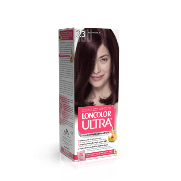 Loncolor Ultra Vopsea Par 3.3 Castaniu Violin 12/bax