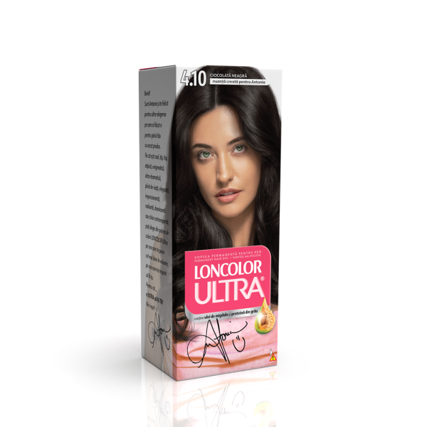 Loncolor Ultra Vopsea Par 4.10 Ciocolata Neagra 12/bax