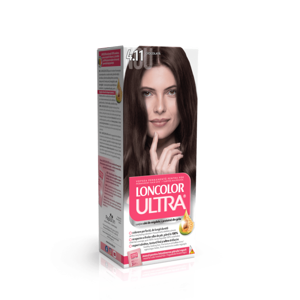 Loncolor Ultra Vopsea Par 4.11 Ciocolata 12/bax