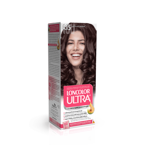 Loncolor Ultra Vopsea Par 4.15 Ciocolata Amaruie 12/bax