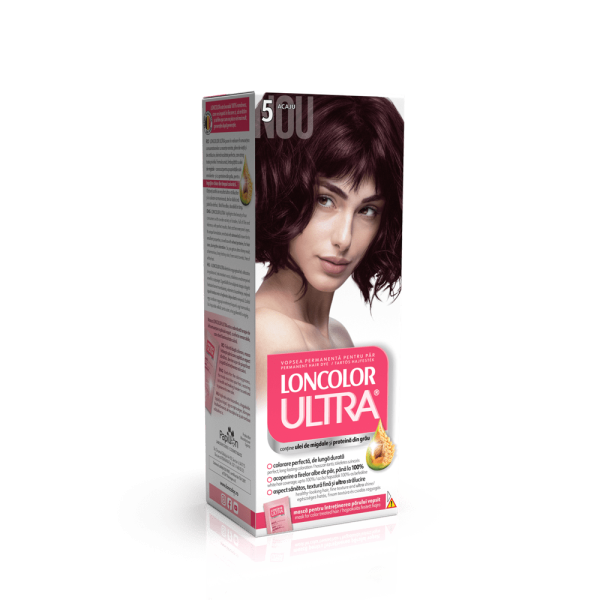 Loncolor Ultra Vopsea Par 5 Acaju 12/bax