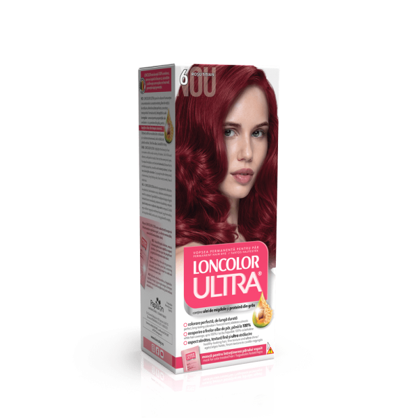 Loncolor Ultra Vopsea Par 6 Rosu Titian 12/bax