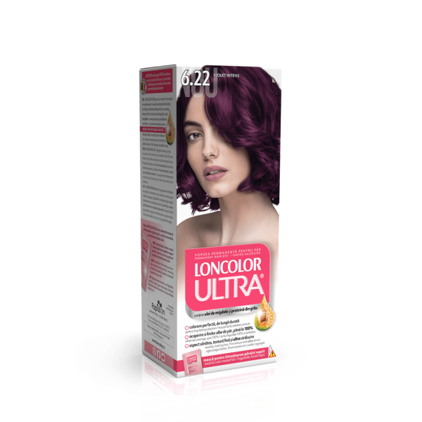 Loncolor Ultra Vopsea Par 6.22 Violet Intens 12/bax