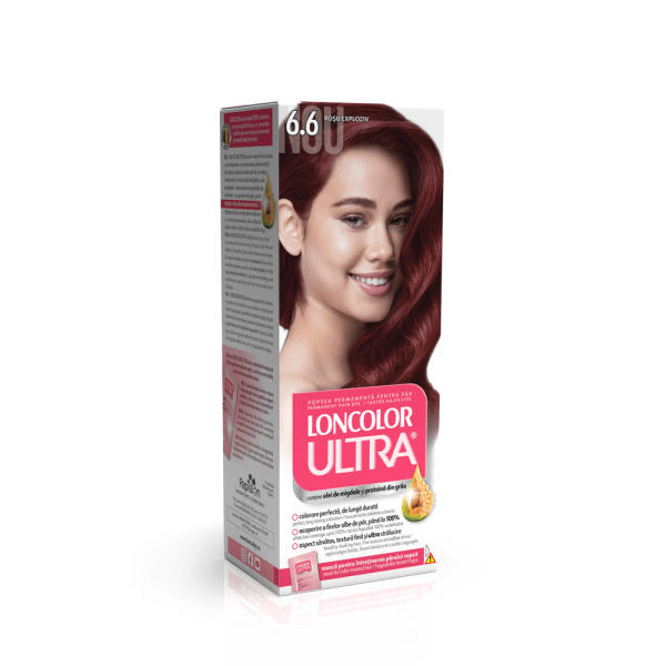 Loncolor Ultra Vopsea Par 6.6 Rosu Exploziv 12/bax