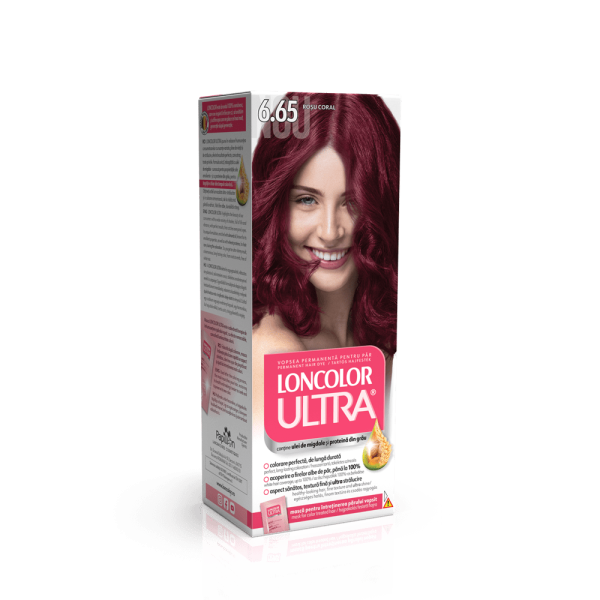 Loncolor Ultra Vopsea Par 6.65 Rosu Coral 12/bax