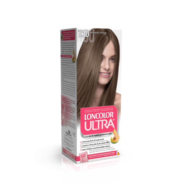 Loncolor Ultra Vopsea Par 7.10 Blond Bej Cenusiu 12/bax