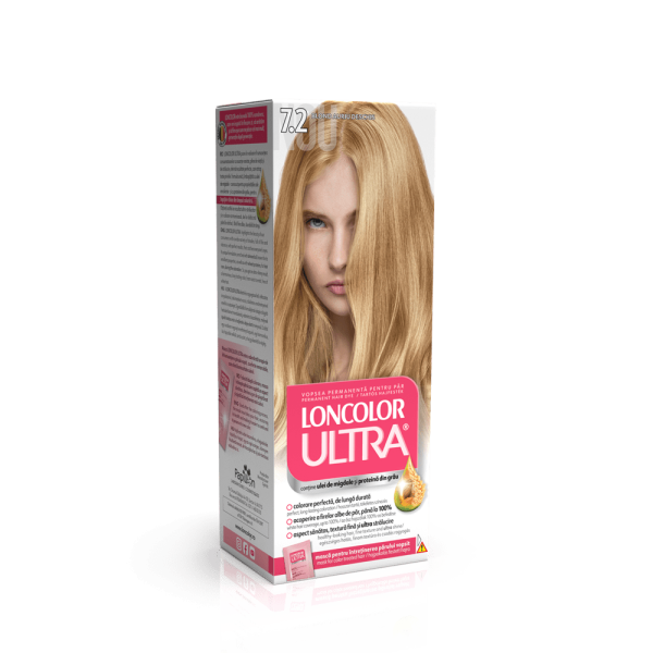 Loncolor Ultra Vopsea Par 7.2 Blond Auriu Deschis 12/bax