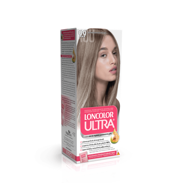 Loncolor Ultra Vopsea Par 9.9 Blond Cenusiu Inchis 12/bax