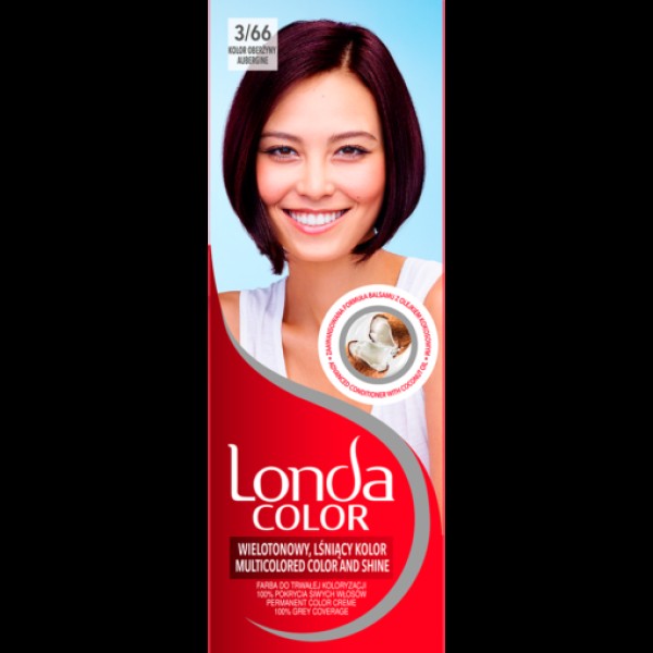 Londa Color Vopsea Par 3.66 Violet 3buc/set 24/bax