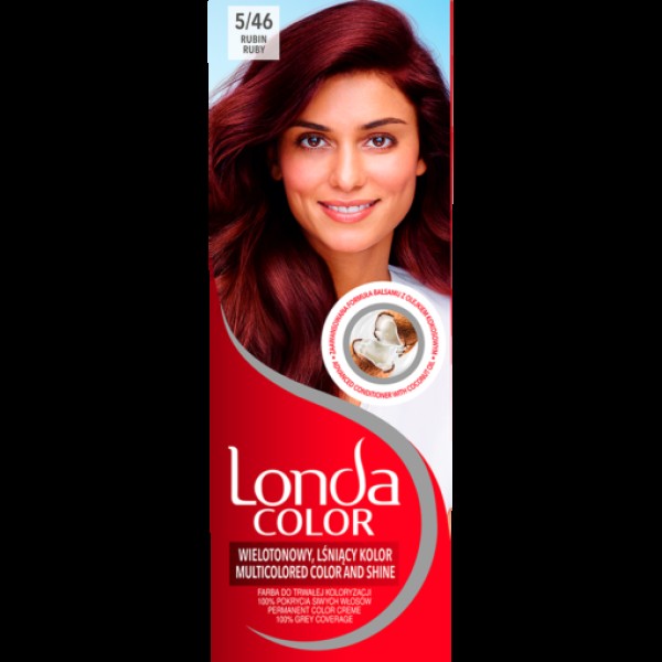 Londa Color Vopsea Par 5.46 Rosu Rubin 3buc/set 24/bax