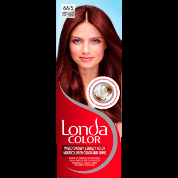 Londa Color Vopsea Par 66.5 Castaniu Deschis 3buc/set 24/bax