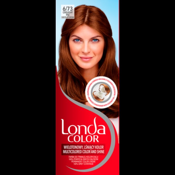 Londa Color Vopsea Par 6.73 Saten Ciocolatiu 3buc/set 24/bax
