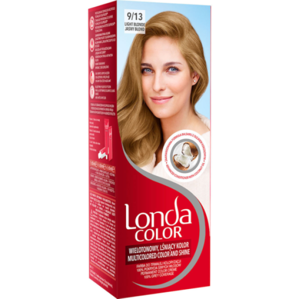 Londa Color Vopsea Par 9.13 Blond Deschis 3buc/set 24/bax