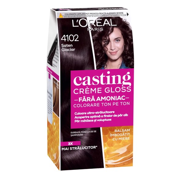 L'oreal Casting Creme Gloss 0 Amoniac 4102 Saten Glaciar 6/bax