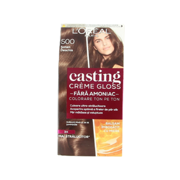 L'oreal Casting Creme Gloss 0 Amoniac 500 Saten Deschis 6/bax