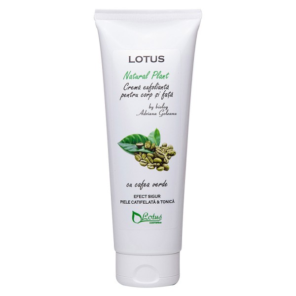 Lotus Crema Exfolianta Pentru Corp Si Fata Cu Cafea Verde 250ml 12buc/bax