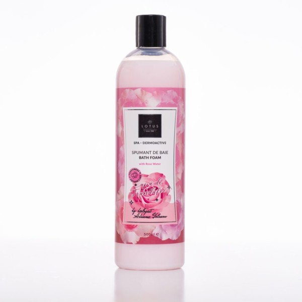 Lotus Spumant De Baie Cu Apa De Trandafiri 500ml/6bax