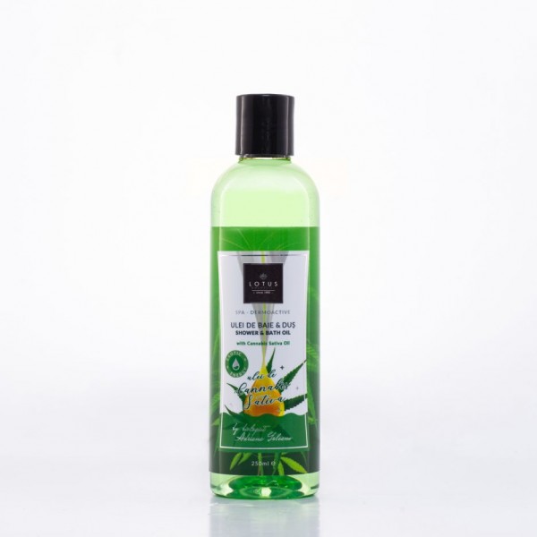 Lotus Ulei De Baie Cu Cannabis Sativa 250ml 6buc/bax