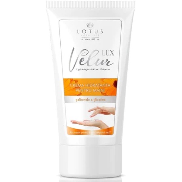 Lotus Velur Crema Maini Galbenele Si Glicerina 150ml 12/bax