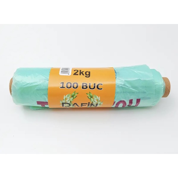 Lpd Dafin Punga Maieu Biodegradabila Rola 2kg 100buc 20/bax