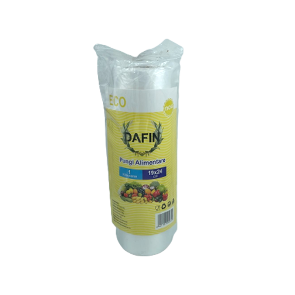 Lpd Dafin Pungi Alimentare Eco 1kg 19x24cm 40/bax
