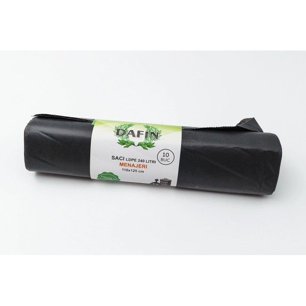 Lpd Dafin Saci Menaj 240l 10buc/rola 20/bax