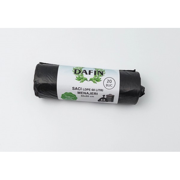 Lpd Dafin Saci Menaj 60l 20buc/rola 50/bax