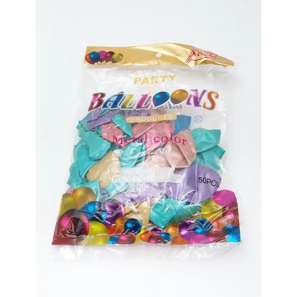 Lve Baloane Diverse Culori 50buc/set 462-43