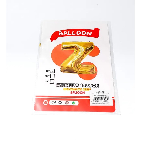 Lve Baloane Litere Aniversare A-z 462-22