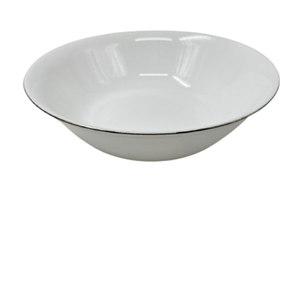 Lve Bol Opal Oval Margini Argintii 22.5cm Lcw90-s 2--7 3/set 18/bax