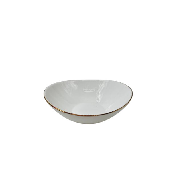 Lve Bol Opal Patrat Margini Aurii 24.5cm Lfw105-g 1-16 3/bax
