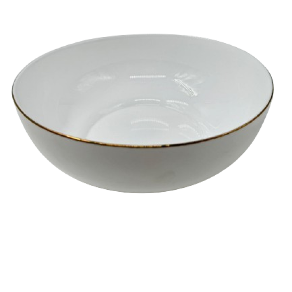 Lve Bol Opal Rotund Margini Aurii 20cm Zkw80-g 1-10 4/bax