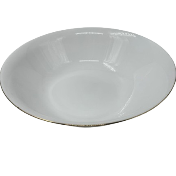 Lve Bol Opal Rotund Margini Aurii 23cm Lpw90-g 1-7 3/bax