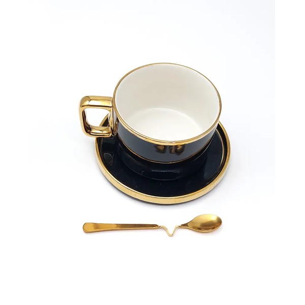 Lve Cana Ceramica Cu Farfurie&lingurita 148-6