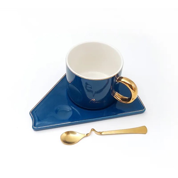 Lve Cana Ceramica Cu Farfurie&lingurita 148-7