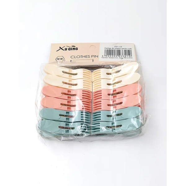 Lve Carlige Din Plastic Pentru Rufe 221-12