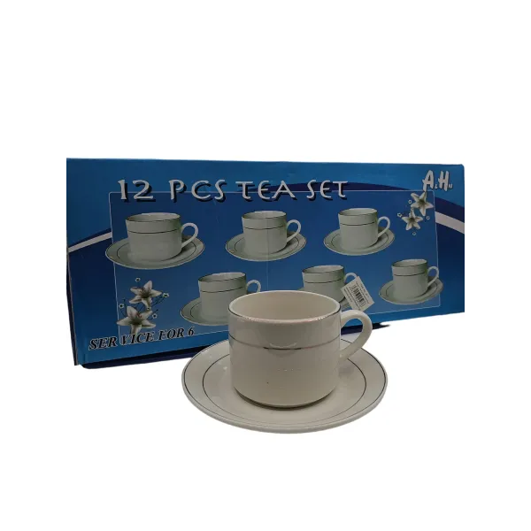 Lve Ceasca+farfurie Ceramica Set 12buc 25-7