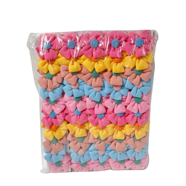 Lve Clama Par Floare Dif Culori 11-5 10buc/set 10set/folie 25/bax