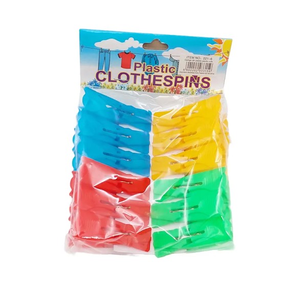 Lve Clesti Rufe Plastic 12buc/set 221-6